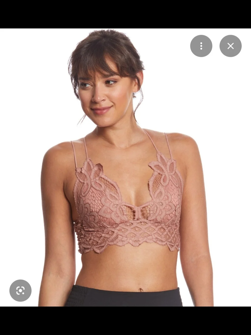 Free People Ballet Adella Floral Lace Bralette